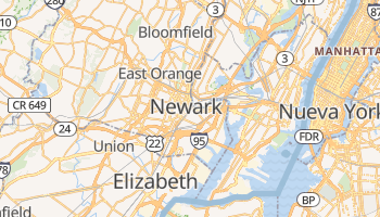 Mapa online de Newark