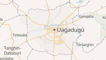 Mapa online de Uagadugú