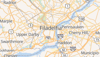 Mapa online de Filadelfia