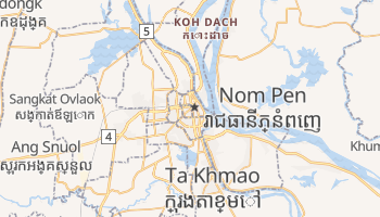 Mapa online de Phnom Penh