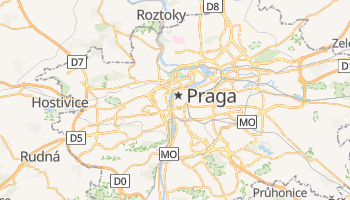 Mapa online de Praga