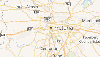Mapa online de Pretoria