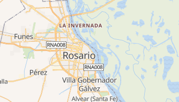 Mapa online de Rosario