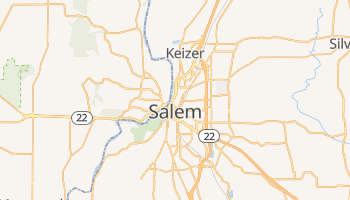 Mapa online de Salem