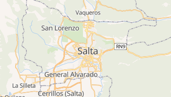 Mapa online de Ciudad de Salta