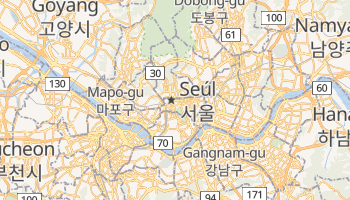 Mapa online de Seúl