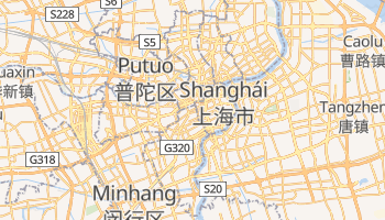 Mapa online de Shanghai