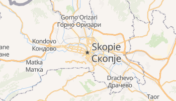 Mapa online de Skopje