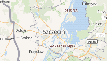 Mapa online de Szczecin