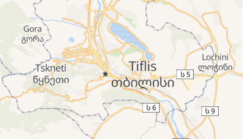Mapa online de Tiflis