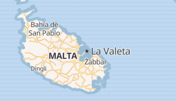 Mapa online de Valletta