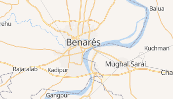 Mapa online de Benarés