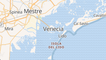 Mapa online de Venecia