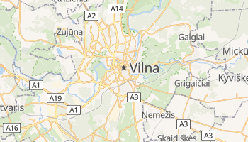 Mapa online de Vilna