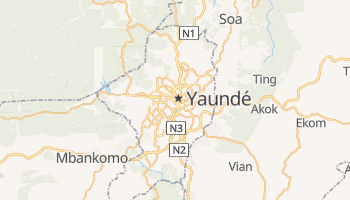 Mapa online de Yaundé