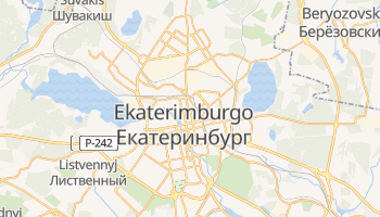 Mapa online de Ekaterinburgo