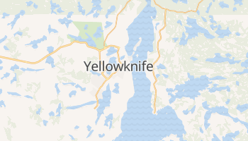 Mapa online de Yellowknife