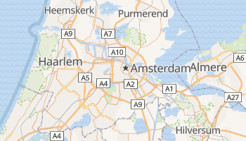 Carte en ligne de Amsterdam