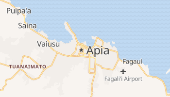 Carte en ligne de Apia