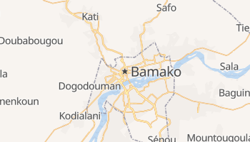Carte en ligne de Bamako