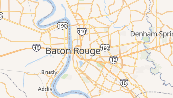 Carte en ligne de Baton Rouge