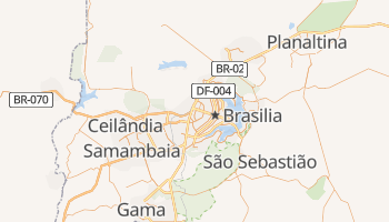 Carte en ligne de Brasilia