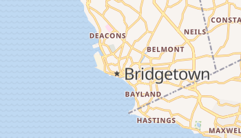 Carte en ligne de Bridgetown