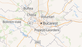 Carte en ligne de Bucarest