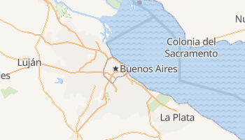 Carte en ligne de Buenos Aires