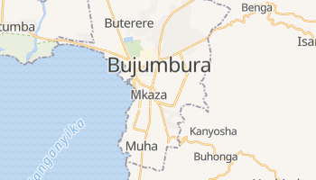 Carte en ligne de Bujumbura