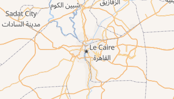 Carte en ligne de Le Caire