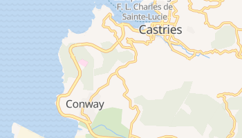Carte en ligne de Castries