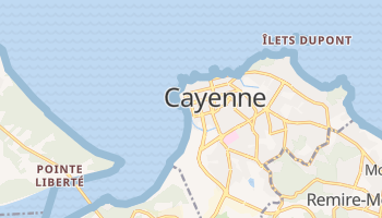 Carte en ligne de Cayenne