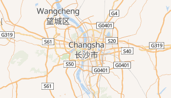 Carte en ligne de Changsha