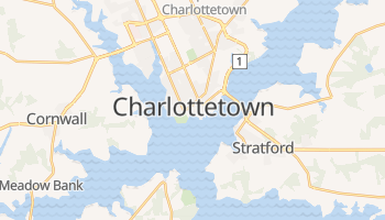 Carte en ligne de Charlottetown