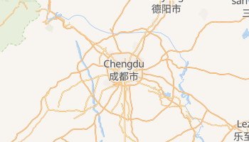 Carte en ligne de Chengdu