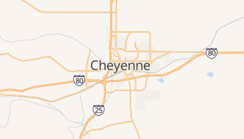 Carte en ligne de Cheyenne