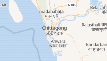 Carte en ligne de Chittagong