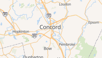 Carte en ligne de Concord