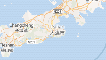 Carte en ligne de Dalian