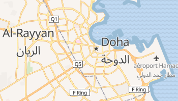 Carte en ligne de Doha