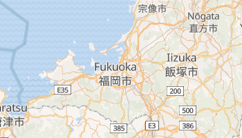 Carte en ligne de Fukuoka