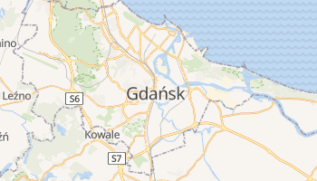 Carte en ligne de Gdańsk