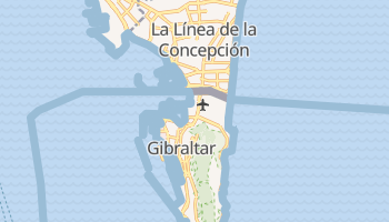 Carte en ligne de Gibraltar