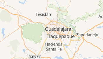 Carte en ligne de Guadalajara