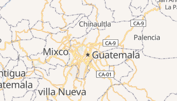 Carte en ligne de Guatemala