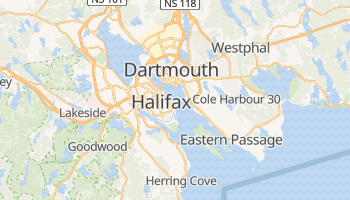 Carte en ligne de Halifax