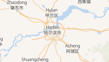 Carte en ligne de Harbin