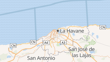 Carte en ligne de La Havane