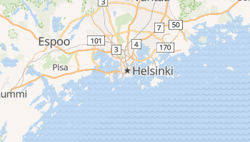 Carte en ligne de Helsinki